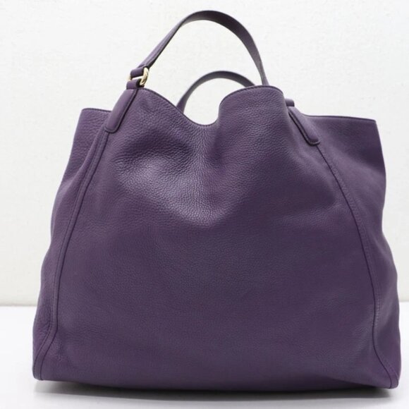 GUCCI Soho Large Leather Cellarius Tote - Picture 12 of 14